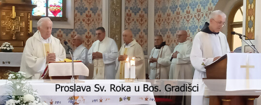 Veliko slavlje u Bosanskoj Gradišci – Sv. Rok