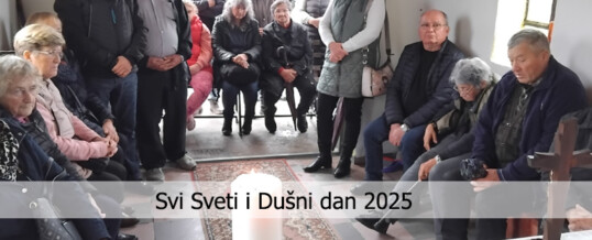 Obilježen blagdan Svih Svetih i Dušnog dana Dolini